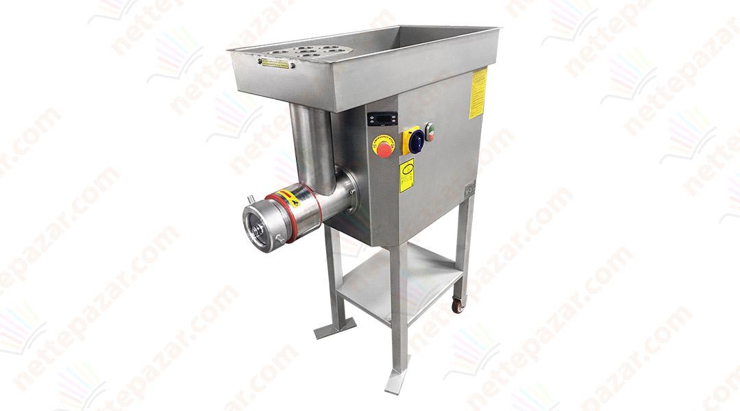 Industrial Meat Grinder With Cooler PKM 32S A Ø 98 (Footed Model)