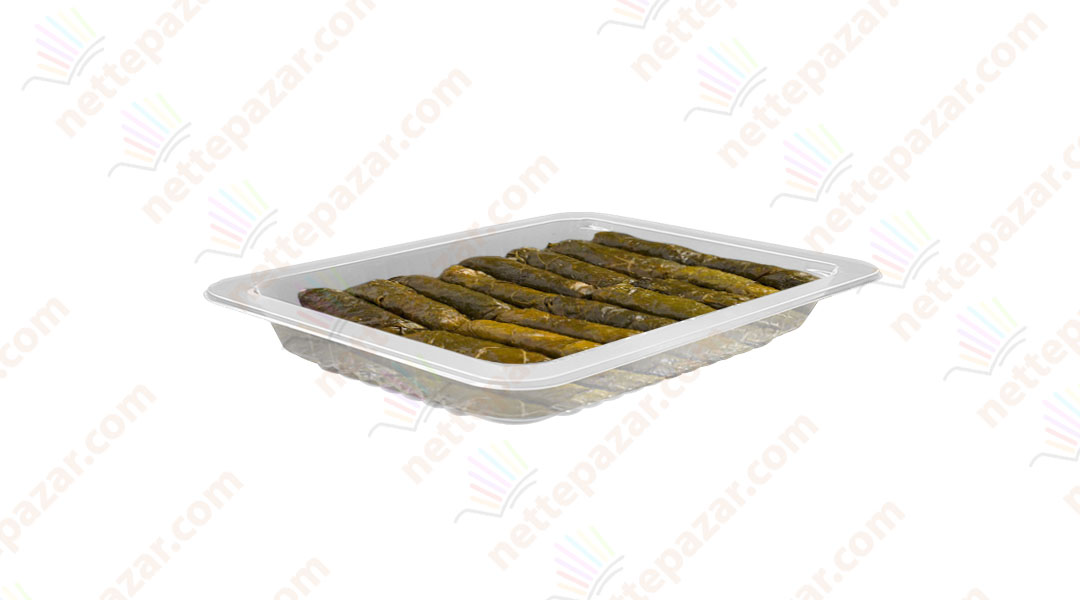 Transparent Food Tray 190x144x21 mm