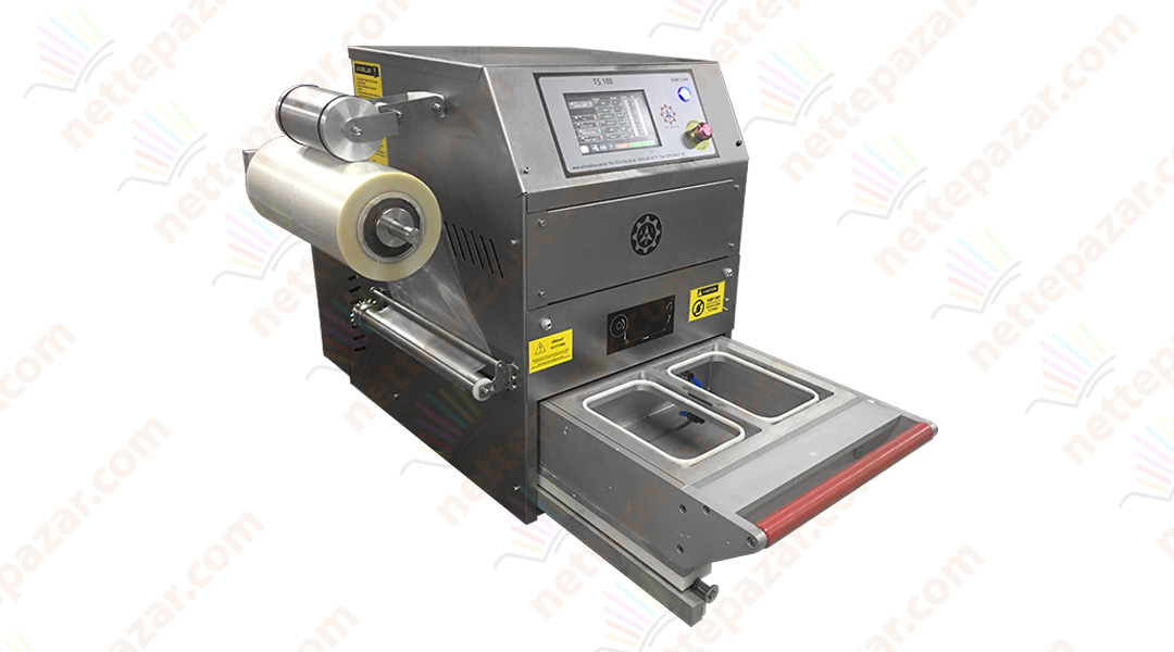 Semi Automatic Tray Sealer With Gas and Vacumm TS-100